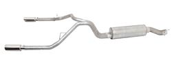 Gibson Stainless Split Rear Exhaust 14-19 Dodge Ram 6.4L Hemi